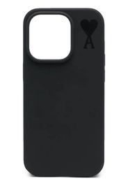 AMI Paris logo-print iPhone 14 case - Nero