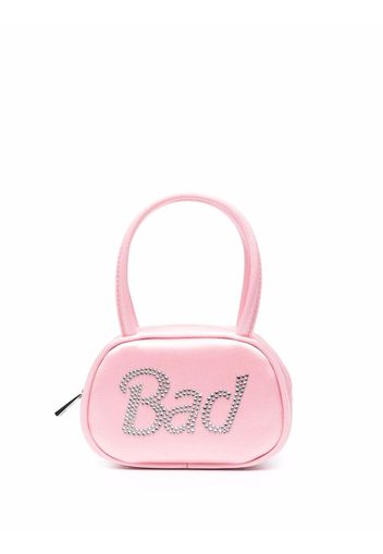 Amina Muaddi Super Amini Baddie mini bag - Rosa