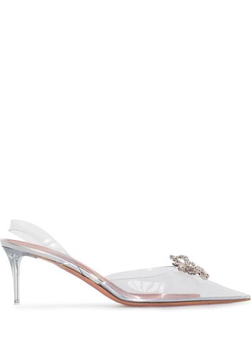 Amina Muaddi Rosie 60mm slingback pumps - Toni neutri