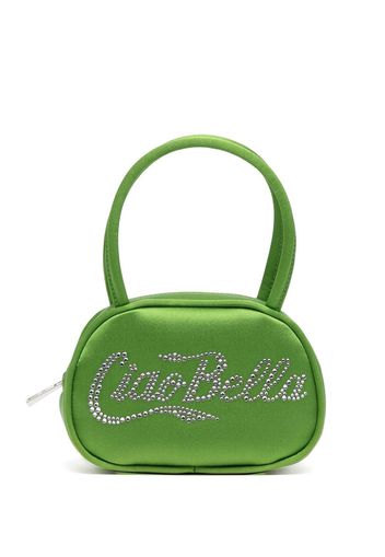 Amina Muaddi Borsa tote Super Amini Bella - Verde