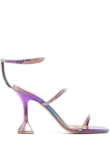 Amina Muaddi Gilda 95 sandals - Viola