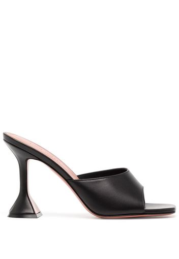 Amina Muaddi Mules Lupita 90mm - Nero