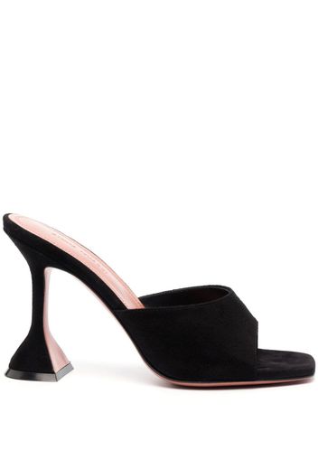 Amina Muaddi Mules Lupita 100mm - Nero