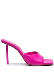 Amina Muaddi Laura 95mm leather mules - Rosa