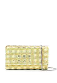 Amina Muaddi Clutch Paloma mini - Giallo