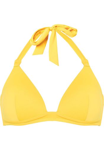 Amir Slama halterneck bikini top - Giallo