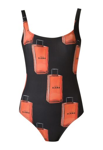 Amir Slama printed swimsuit - Nero