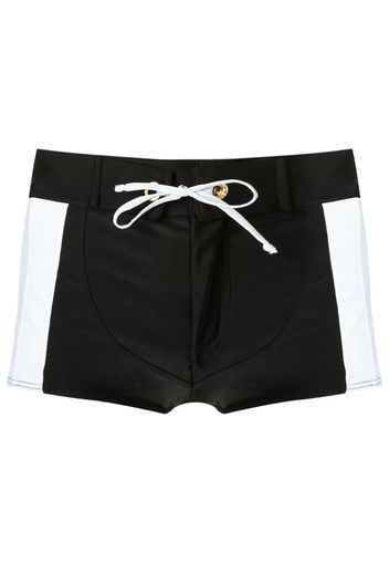 panelled drawstring trunks