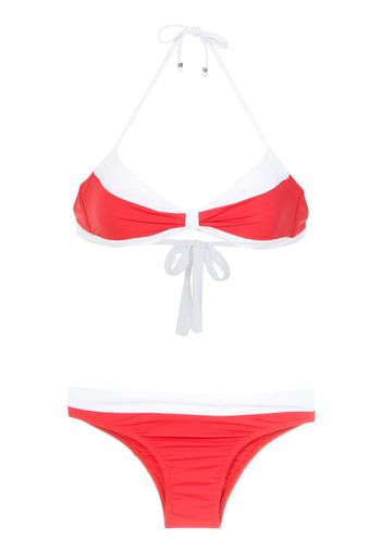 halterneck bikini set