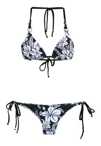 floral print bikini set