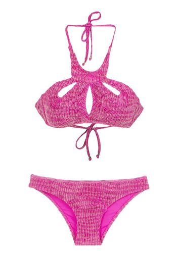 cut out details bikini set