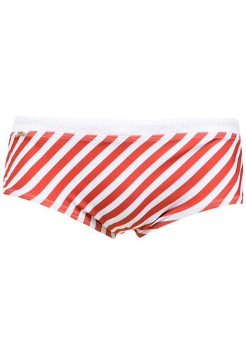 striped swim briefs