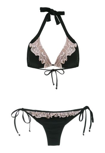 Set bikini con pizzo