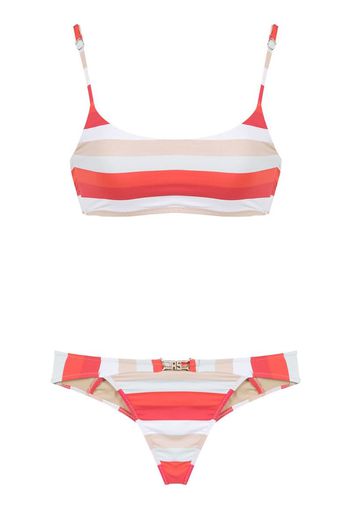 Set bikini a righe