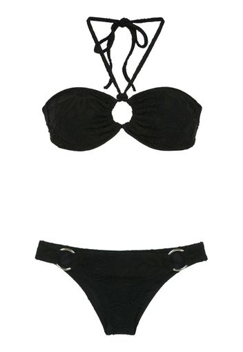 bikini set with cut details