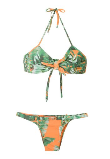 floral print bikini set