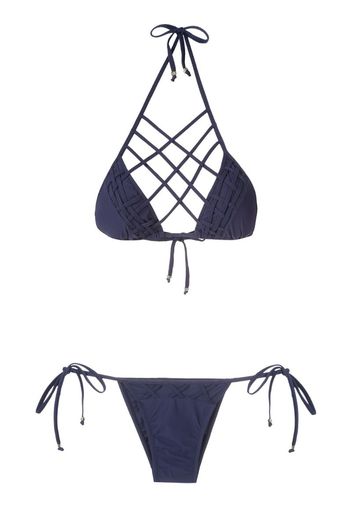 strappy bikini set