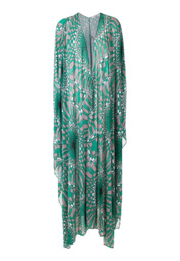 printed oversized kaftan