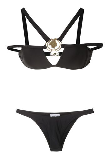 Set bikini metallizzato