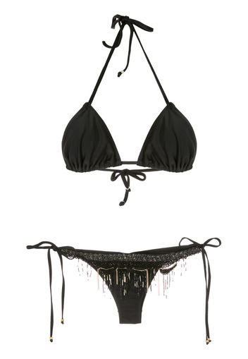 Set bikini con ricamo