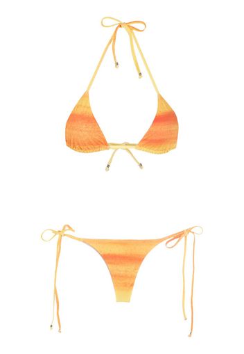 Amir Slama Bikini con effetto sfumato - Giallo