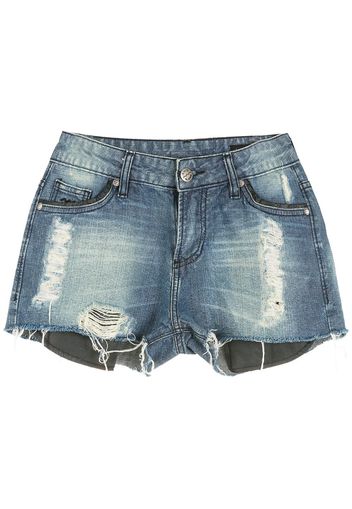 Amir Slama Shorts denim - Blu