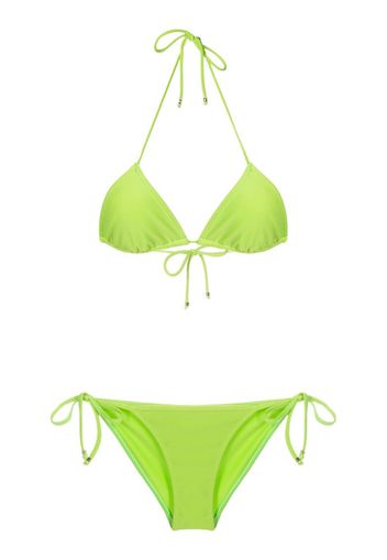 Amir Slama Bikini a triangolo - Verde