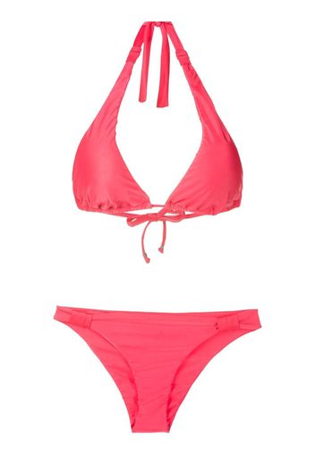 Amir Slama Bikini con scollo all'americana - Rosa