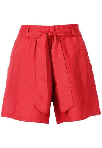 Amir Slama Shorts con cintura - Rosso