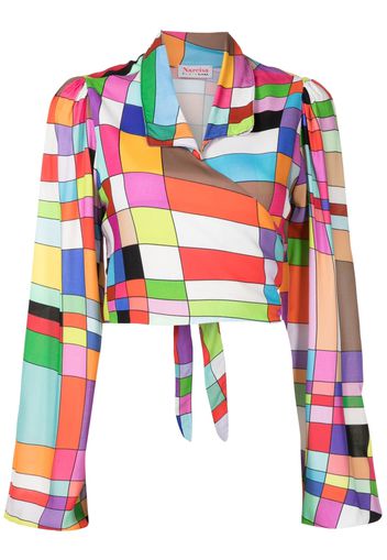 Amir Slama Blusa con stampa - Multicolore