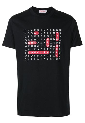 Amir Slama T-shirt con stampa - Nero