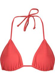 Amir Slama triangle bikini top - Rosso