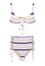 Set bikini a righe