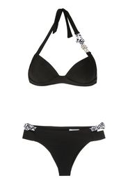 rope details balconette bikini set