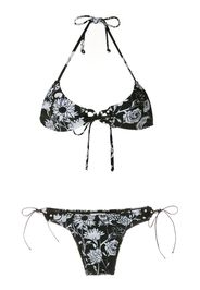 Set bikini con stampa