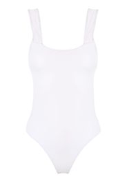 Amir Slama Costume intero con cut-out - Bianco