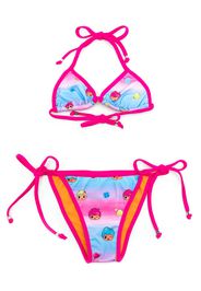 Amir Slama Bikini con stampa - Rosa