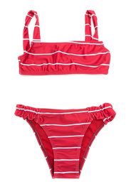 Amir Slama Bikini a righe - Rosso