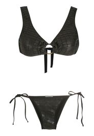 Amir Slama Bikini con anello - Nero