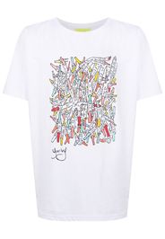 Amir Slama T-shirt con stampa - Bianco