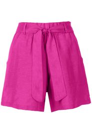 Amir Slama Shorts con cintura - Rosa