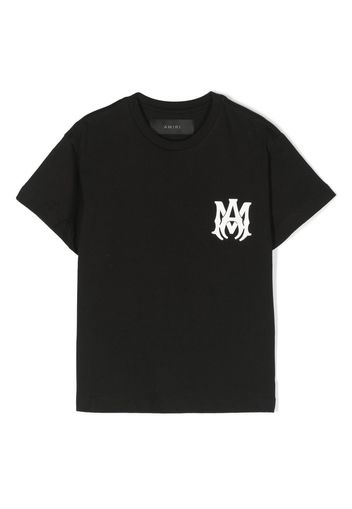 AMIRI KIDS logo-print cotton T-shirt - Nero