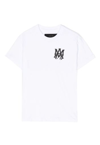 AMIRI KIDS logo-print cotton T-shirt - Bianco