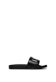 AMIRI KIDS logo print flat sides - Nero