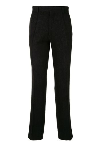 side stripe tailored trousers