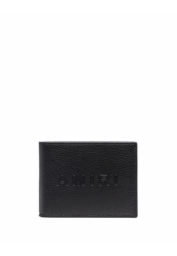 AMIRI logo wallet - Nero