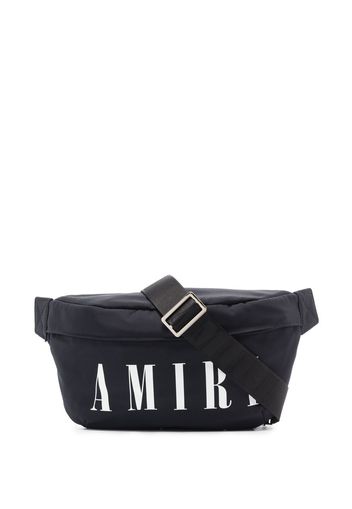AMIRI logo-print belt bag - Nero