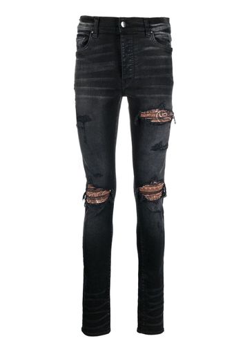 AMIRI ripped skinny-fit jeans - Nero