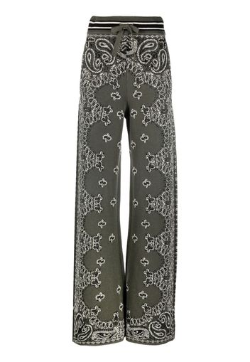 AMIRI Pantaloni sportivi Bandana - Verde