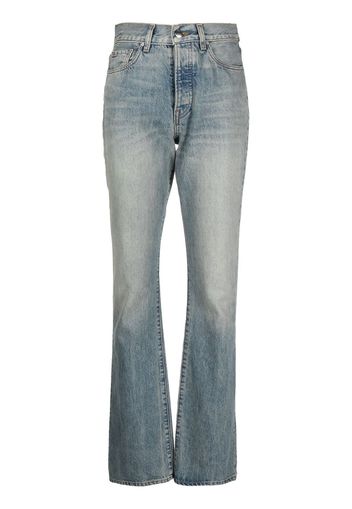 AMIRI high-waist bootcut jeans - Blu